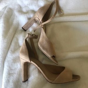 Gianni Bini suede heeled sandals